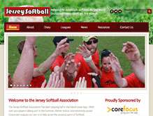 Tablet Screenshot of jerseysoftball.com